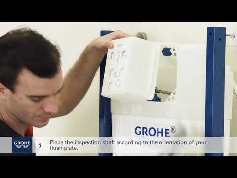Видео: Монтаж на GROHE тоалетна за стена