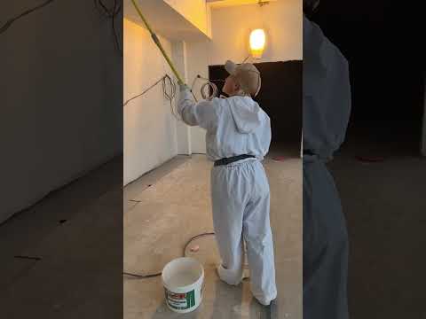 Видео: Контроль качества исполнения малярных работ, на стройплошадках наших клиентов.