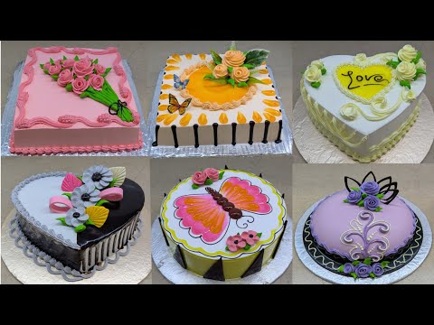 Видео: Квадратный торт С Днём Рождения Новое видео о торте Красивый торт Дизайн Новое видео Торт в форме...