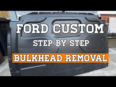Видео: Снятие кастомной перегородки на Ford Transit. Следующий этап моего самостоятельного переоборудова...