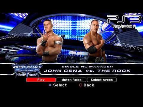 Видео: WWE SmackDown VS Raw 2008 PS3 - Джон Сина против Рока [2K][mClassic]
