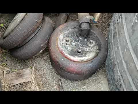 Видео: #суперзил #зилямз7511  Новые подушки на переднюю ось!  Проект супер Зил