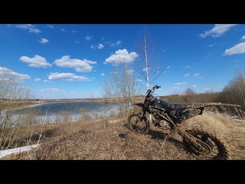 Видео: МОТО первая грязь