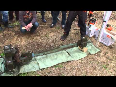 Видео: ШОК! Бензопила ВЕРМАХТА почти 70 лет  в строю