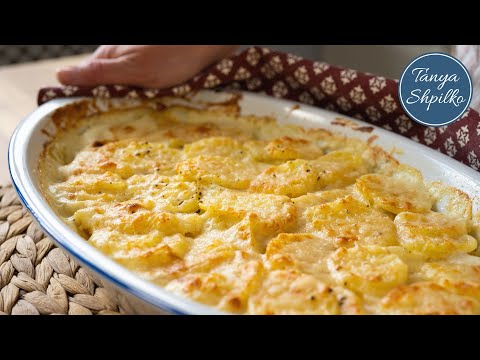 Видео: Идеальный Гарнир к Любому Мясу, Рыбе | Картофельный Гратен Дофинуа | Potato Gratin | Tanya Shpilko