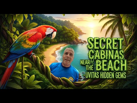 Видео: Секретные места для проживания рядом с пляжем — Увита, Коста-Рика