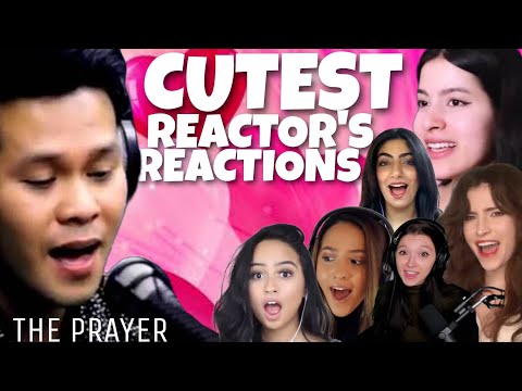 Видео: МИЛЫЕ РЕАКЦИИ на исполнение песни «The Prayer» Селин Дион и Андреа Бочелли в исполнении Марселито...