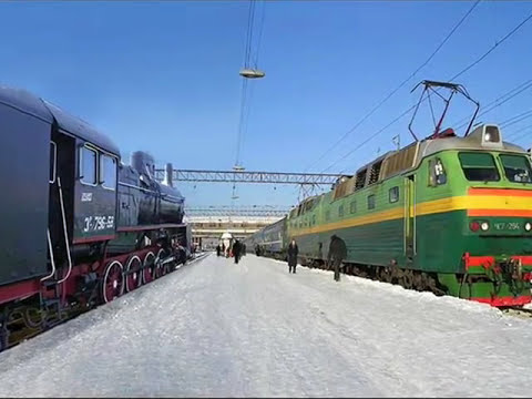 Видео: Клип на "Песню машиниста" РЖД