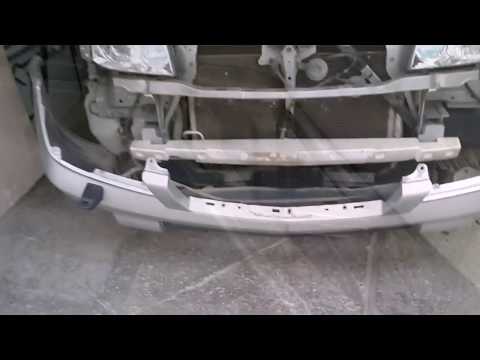 Видео: Nissan X-Trail 2005  of the removal of bumpers - Nissan X-Trail 2005 снятие бамперов