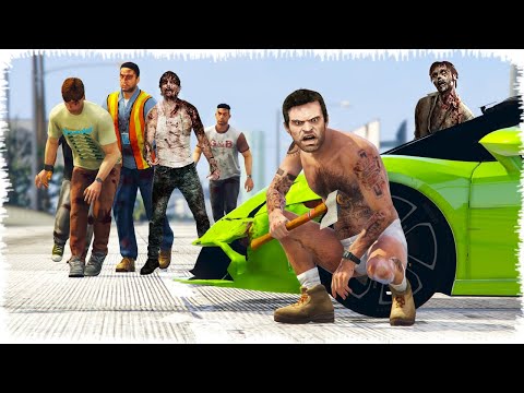 Видео: Треворға зомбилер шабуыл жасады 😱 (GTA V)