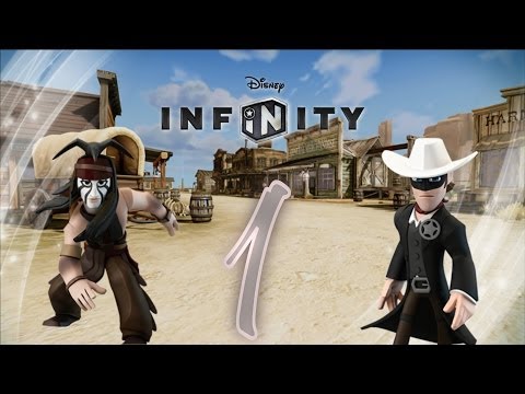 Видео: Прохождение Disney Infinity Одинокий рейнджер Часть 1