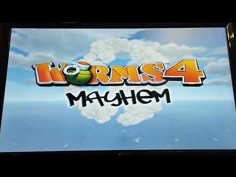 Видео: Новый режим игры - Полупытка! Тестируем! Worms 4 Mayhem