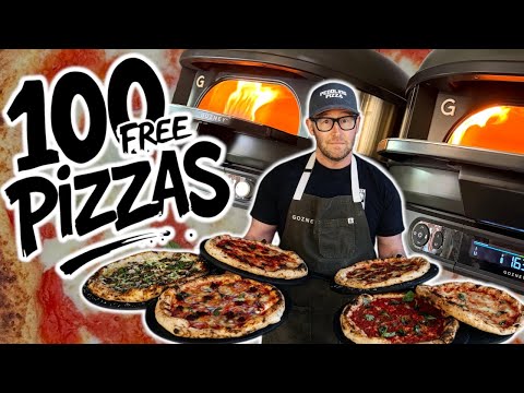 Видео: Я раздал 100 бесплатных пицц