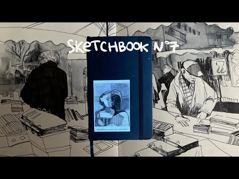 Видео: обзор на французский скетчбук №7