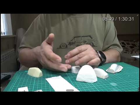 Видео: СтримыСборкиКартон. Технологии - как сделать фонарь для модели из бумаги.