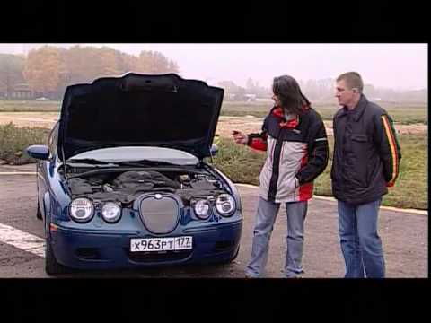 Видео: Наши тесты - Jaguar S-Type R vs Mercedes-Benz C63 AMG (сравнительный тест, ноябрь 2007)