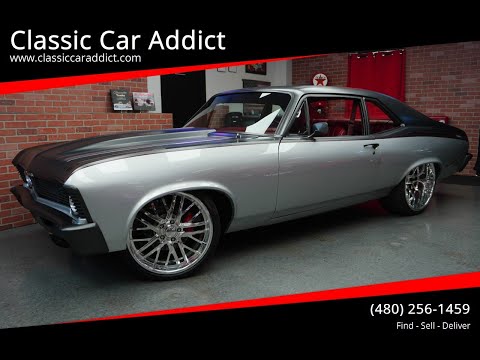 Видео: Тест-драйв Twin Turbo 1971 Chevrolet Nova Restomod ПРОДАН Classic Car Addict