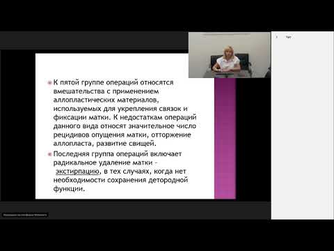 Видео: Видеолекция: «Интимная пластика» - Быкова С.А.