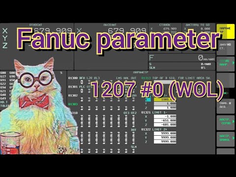 Видео: Привязка G54 + с учетом корректора. Fanuc parameter 1207 #0 (WOL).