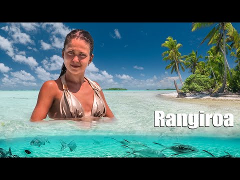 Видео: Райский остров Rangiroa French Polynesia. Круиз на лайнере Regent Seven Seas Navigator