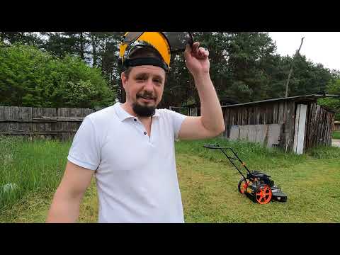Видео: Хутор Сереги. Новая Газонокосилка-Триммер. Скипер GW 550