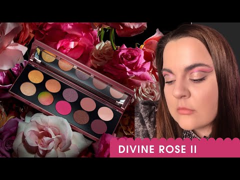 Видео: Pat McGrath Divine Rose II Mothership VIII | Обзор | 3 макияжа и сравнение с Natasha Denona