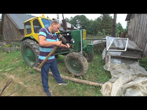 Видео: ПЕРВЫЙ ЗАПУСК ТРАКТОРА И ПЕРВЫЕ ПРОБЛЕМЫ. ЮМЗ 6