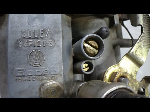 Видео: Регулировка уровня поплавка VW Solex 34 PICT-3