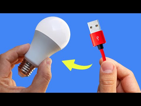 Видео: Возьмите обычный USB-кабель и почините все светодиодные лампы у себя дома!
