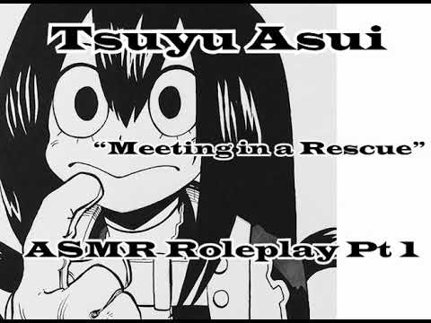 Видео: Цую Асуи ASMR ролевая игра, часть 1: «Встреча во время спасения»