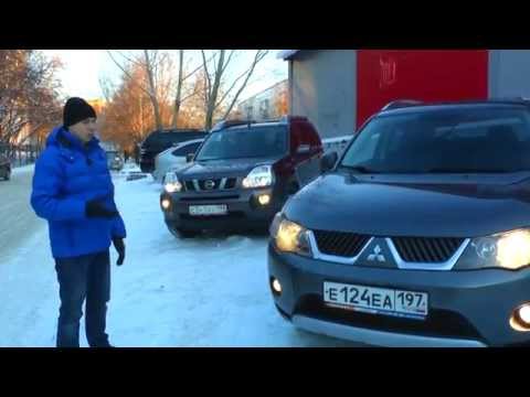 Видео: Сравнение Nissan X-Trail - Mitsubishi Outlander от РДМ-Импорт