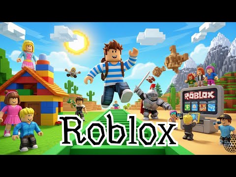Видео: Песня про игру Roblox/крутая песня для любителей игры Roblox 