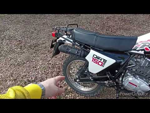 Видео: Racer RC150-23X Enduro L150 белый.