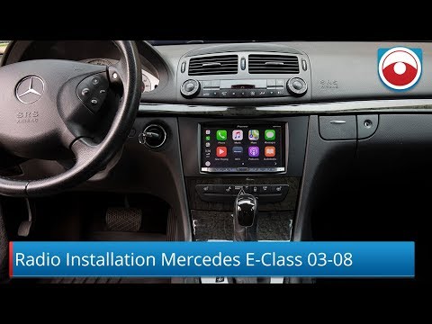 Видео: Установка радиоприемника Mercedes Benz E-Class 2003-2008 W211