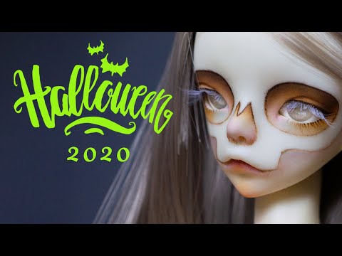 Видео: Хэллоуин кукла BJD DollZone Hermit - Halloween special