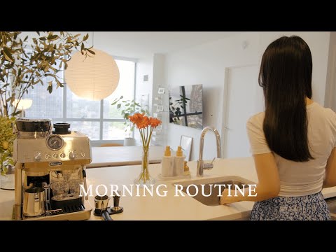 Видео: Летний утренний маршрут☕️Новая эспрессо машина, уход за волосами | Slow Morning｜DeLonghi