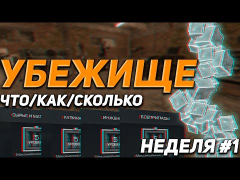 Видео: УБЕЖИЩЕ В STALCRAFT X: КАК КАЧАТЬ ДО 5 ЛВЛ/СТОИМОСТЬ/КРАФТЫ