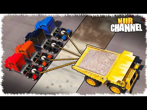 Видео: ТӨРТ ФУРА БІР БЕЛАЗДЫ ТАРТА АЛАДЫ МА??? (GTA V)