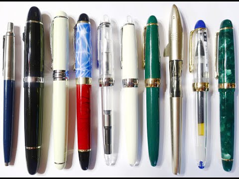 Видео: Сравнение перьевых ручек JinHao 金豪. Разбор ручки 992. JinHao 992 fountain pen complete Disassembly