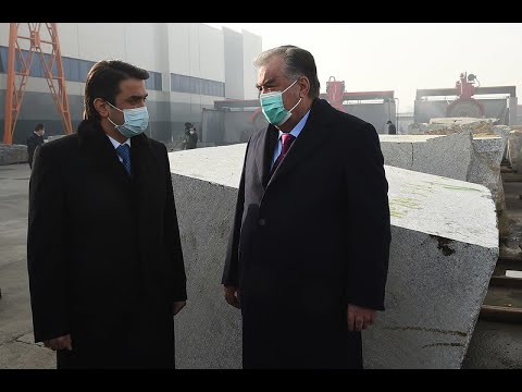 Видео: Предприятия по переработке гранита и мрамора в  Душанбе/Корхонаи коркарди санги хоро ва мармар