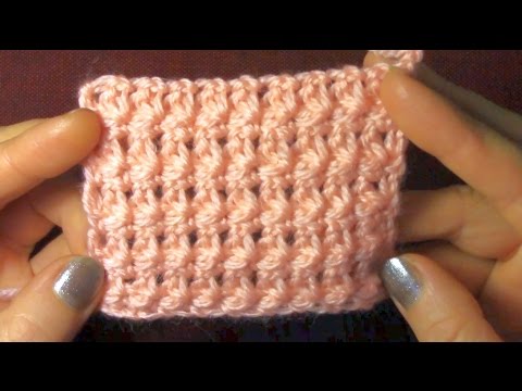 Видео: Простой узор крючком, схема