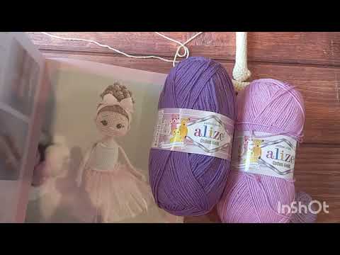 Видео: СП Вяжем куклу, неделя 1