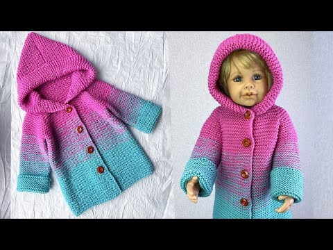 Видео: ДЕТСКИЙ ВЕСЕННИЙ КАРДИГАН. Детский кардиган спицами. Вязание детям. Подробный мастер класс.