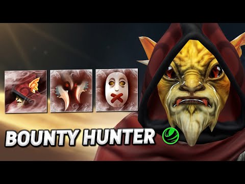 Видео: Ассасин Номер Один! BOUNTY HUNTER Керри / World of Dota
