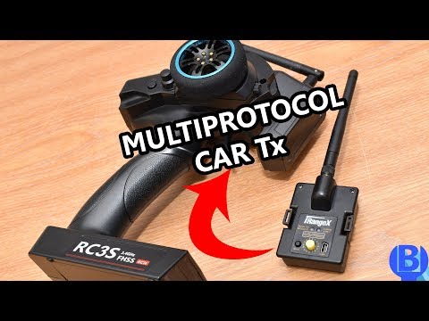 Видео: Как использовать многопротокольный модуль с автомобильным передатчиком и Mini-Z, Mini-Q, WLtoys