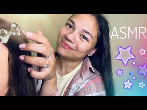 Видео: АСМР СТАРШАЯ СЕСТРА ЗАБОТИТСЯ О ТЕБЕ ПЕРЕД СНОМ💕 массаж головы и уютная беседа| ASMR head massage💤 