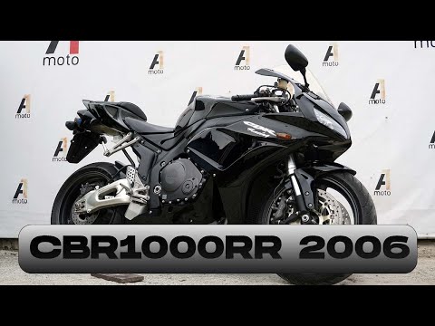 Видео: Honda CBR1000RR, 2006г Осмотр продажа Владивосток