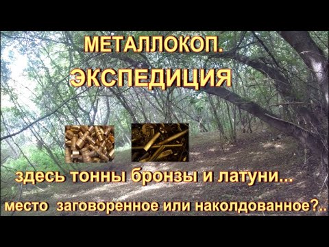 Видео: МЕТАЛЛОКОП. ЭКСПЕДИЦИЯ. ТОННЫ БРОНЗЫ И ЛАТУНИ. ЗАКОЛДОВАННОЕ МЕСТО.