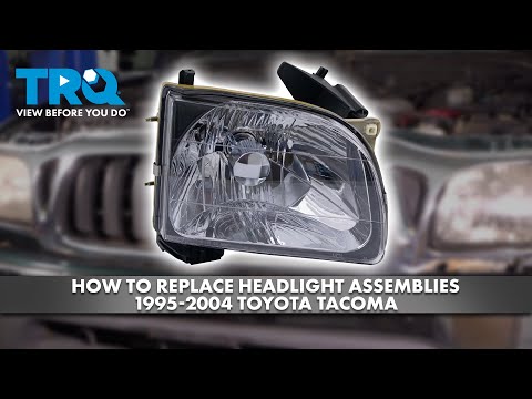 Видео: Как заменить фары в сборе на Toyota Tacoma 2001-2004 годов
