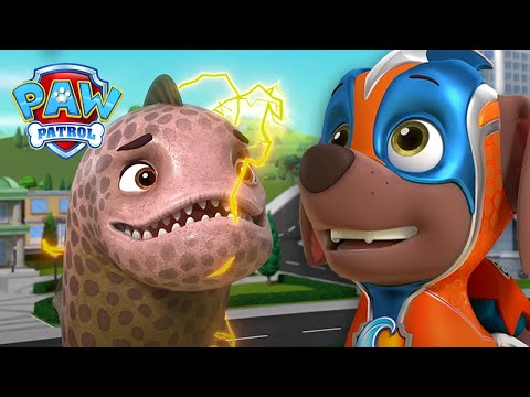 Видео: Гигантска електрическа змиорка напада залива! - PAW Patrol Bulgarian - карикатури за деца